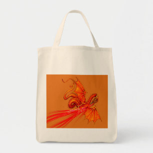 Bolso De Tela Dragón de respiración del fuego