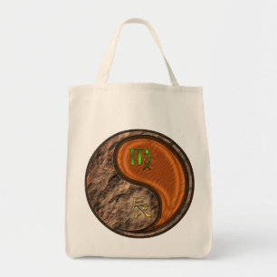 Bolso De Tela Dragón de Virgo y Madera