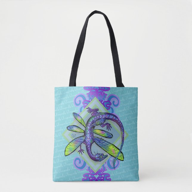 Bolso De Tela Dragon Dragonfly (Anverso)