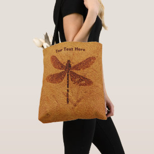 Bolso De Tela Dragón fósil