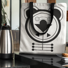Bolso De Tela Dragón geométrico moderno Zodiac
