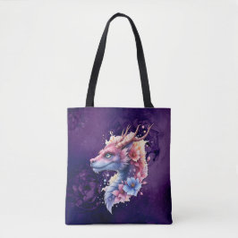 Bolso De Tela Dragón Guardián Suave. 