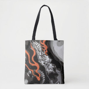 Bolso De Tela Dragón, Hiroshige, Ukiyo-e