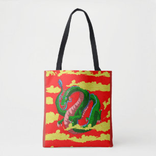 Bolso De Tela Dragón legendario