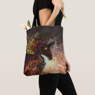 Bolso De Tela Dragón protector contra incendios