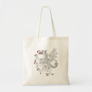 Bolso De Tela Dragon Rampant Argent