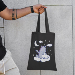 Bolso De Tela Dragón somnoliento
