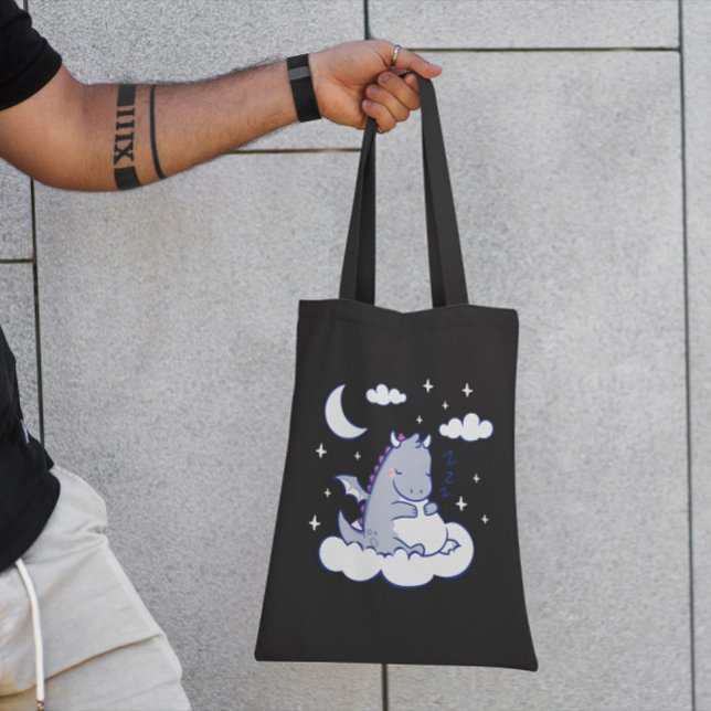 Bolso De Tela Dragón somnoliento (Subido por el creador)