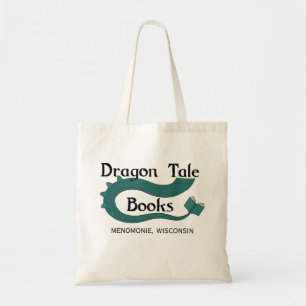 Bolso De Tela Dragon Tale Books