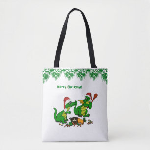 Bolso De Tela Dragones - ¡Feliz Navidad! Hoy cocinaré
