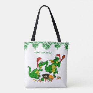 Bolso De Tela Dragones - ¡Feliz Navidad! Hoy cocinaré
