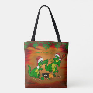 Bolso De Tela Dragones - ¡Feliz Navidad! Hoy cocinaré