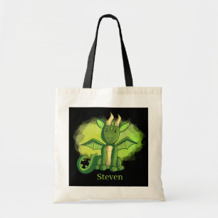 Bolso De Tela dragones geniales agregar nombres niños Tote Bag