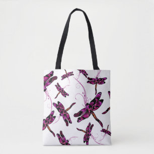 Bolso De Tela Dragonflies caprichoso