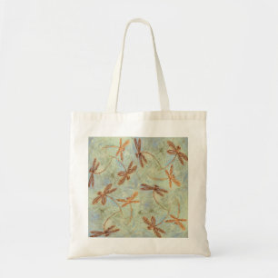 Bolso De Tela Dragonfly baila oro