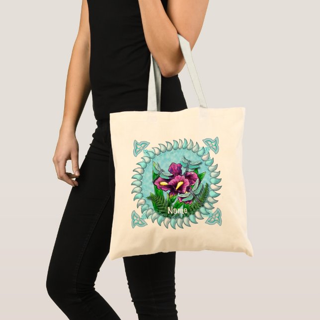 Bolso De Tela Dragonfly Iris (Anverso (producto))
