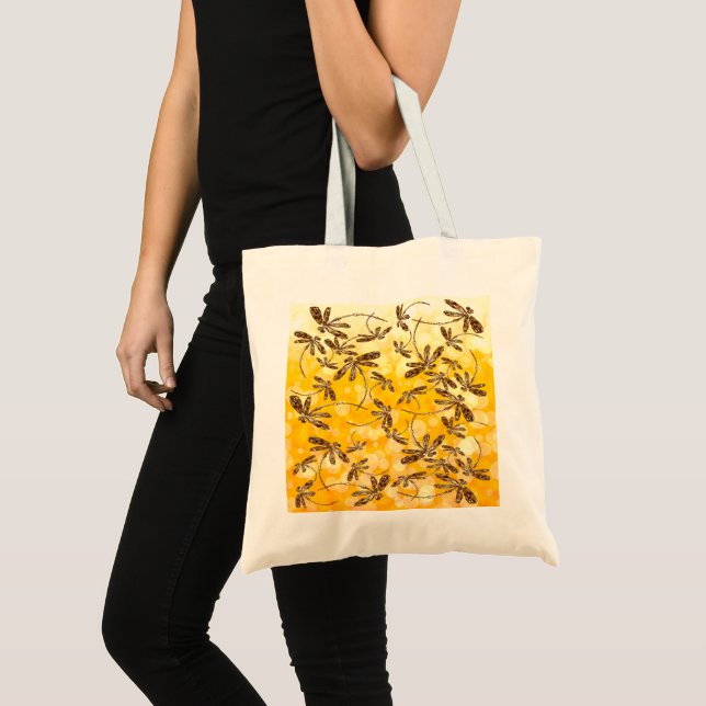Bolso De Tela Dragonfly Sunshine (Anverso (producto))