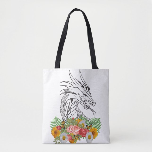 Bolso De Tela Dragons (Anverso)