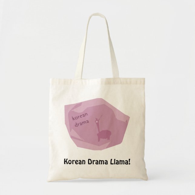 Bolso De Tela Drama coreano Llama! (Frente)
