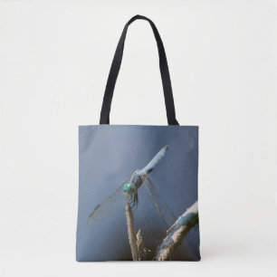 Bolso De Tela Dramoniaco azul sereno