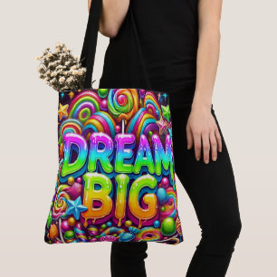 Bolso De Tela Dream Big