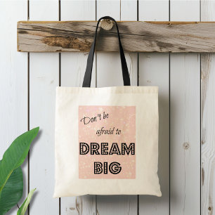 Bolso De Tela Dream Big Tote Bag