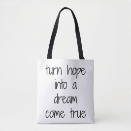 Bolso De Tela Dream Come True Shoulder Tote Bag