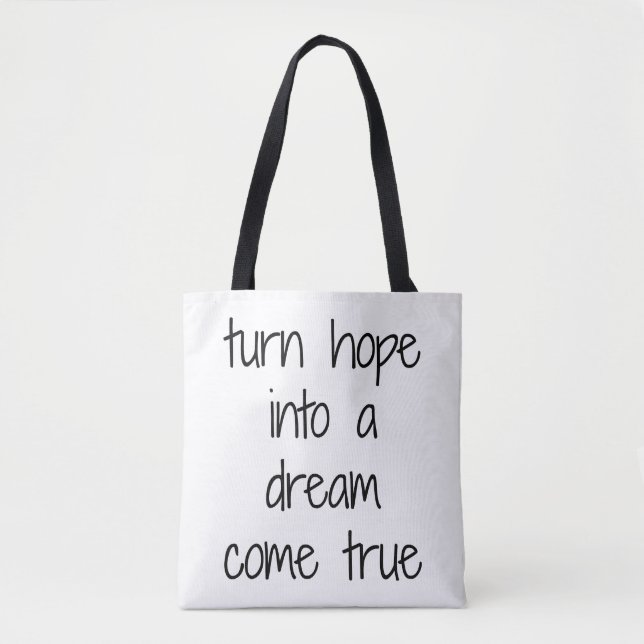 Bolso De Tela Dream Come True Shoulder Tote Bag (Anverso)