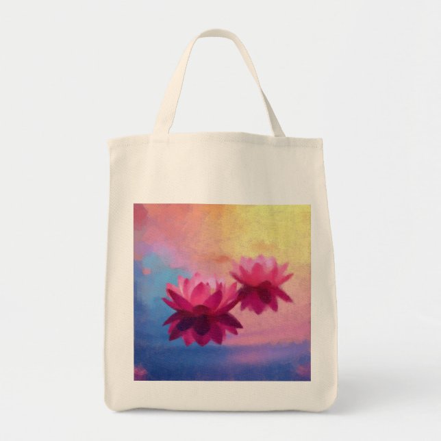 Bolso De Tela Dream Lotus (Frente)