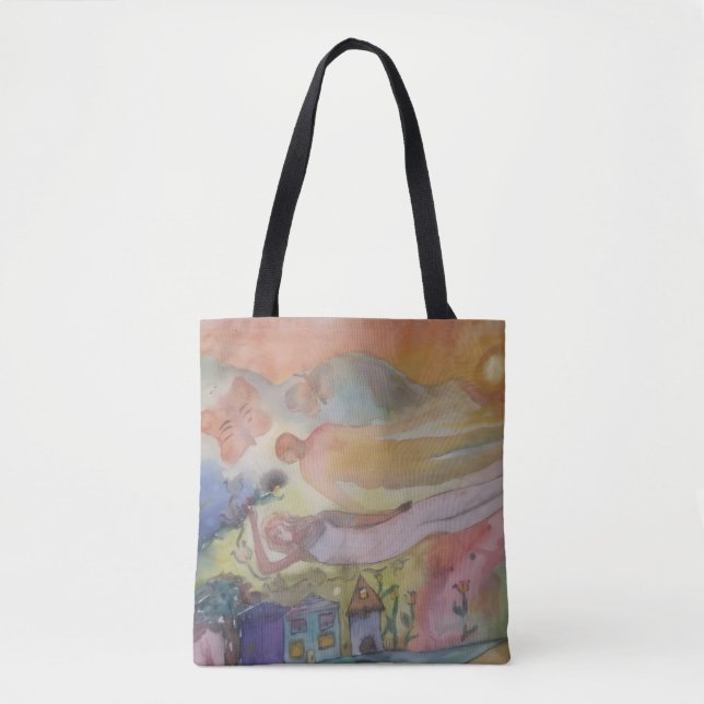 Bolso De Tela Dream Scenes  (Anverso)