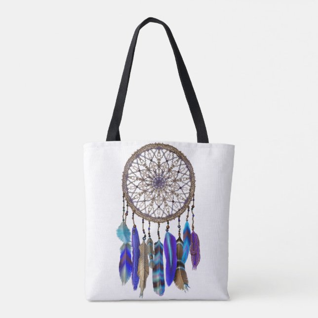Bolso De Tela Dreamcatcher (Reverso)