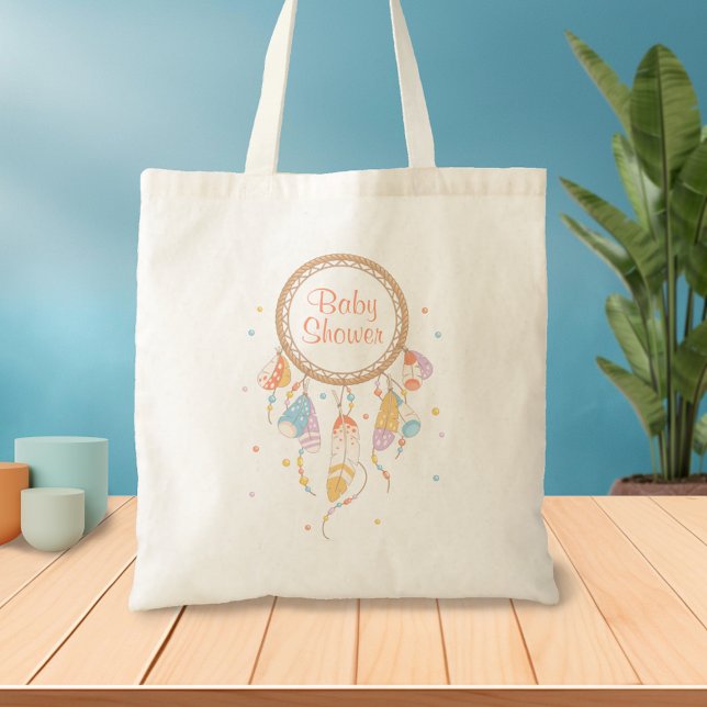 Bolso De Tela Dreamcatcher Boho Baby Shower 2 (Subido por el creador)