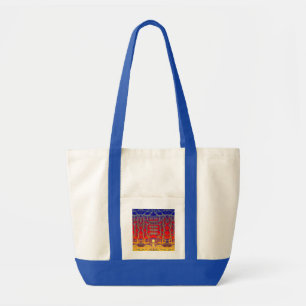 Bolso De Tela Dreamland psicodélico