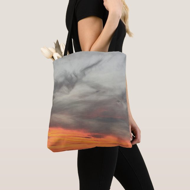Bolso De Tela Dreamy Sunset Sky (Detalle)