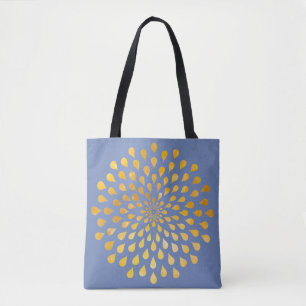 Bolso De Tela Drogas de oro chupan Mandala por todas partes