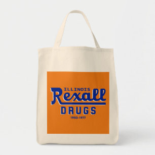 Bolso De Tela Drogas rexall de Illinois - 1903-1977