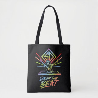 Bolso De Tela Drop the Beat: DJ Scooby-Doo