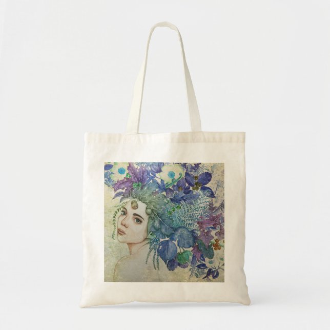 Bolso De Tela Dryad azul (Frente)