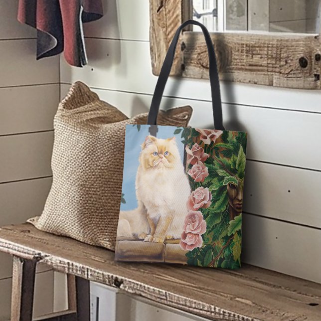 Bolso De Tela Dryad, un gato Rosa persa (Subido por el creador)