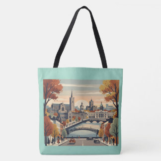 Bolso De Tela Dublín en otoño