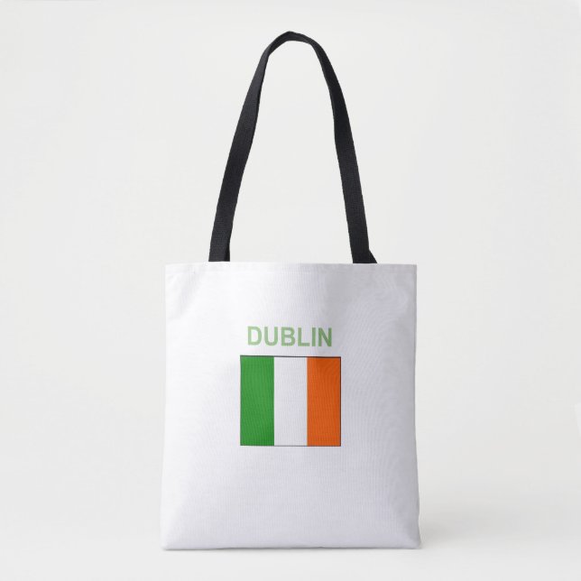 Bolso De Tela  Dublín Irlanda Celta (Anverso)