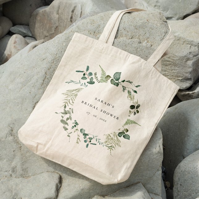 Bolso De Tela Ducha nupcial de Eucalyptus Botánico (Subido por el creador)