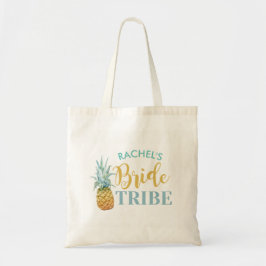 Bolso De Tela Ducha nupcial Piña Novia Tote Bag Regalo