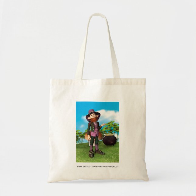 Bolso De Tela Duende Irlandés (Frente)
