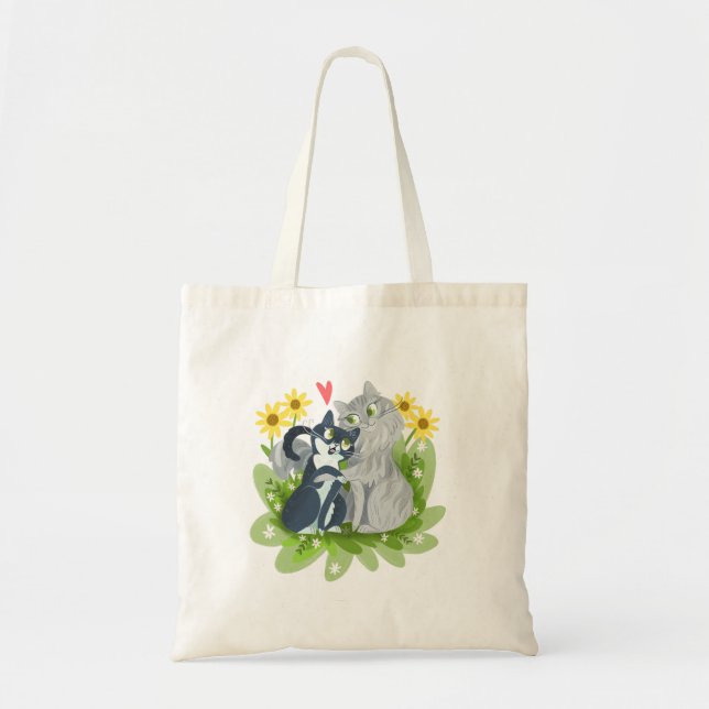 Bolso De Tela Duendecillo y dibujo animado de Rockie (Frente)