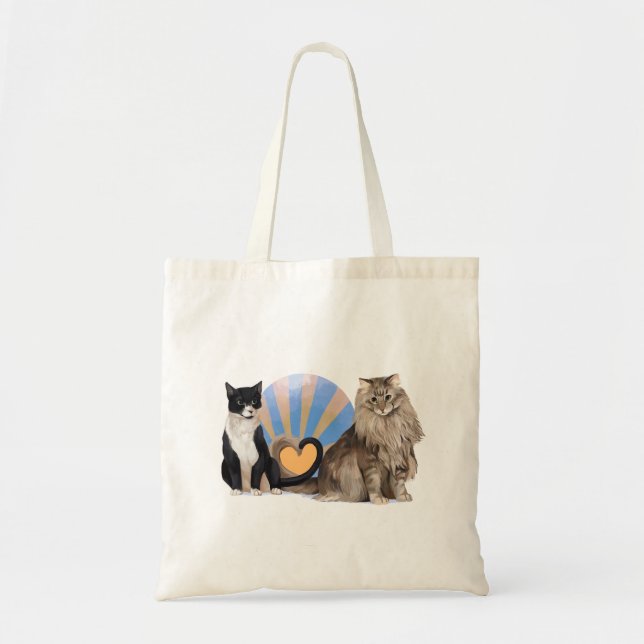Bolso De Tela Duendecillo y obra clásica de Rockie (Frente)