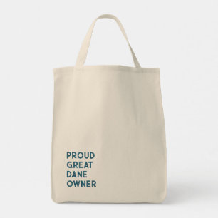 Bolso De Tela Dueño del gran danés