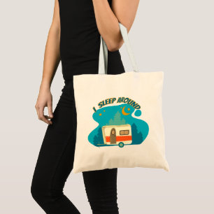 Bolso De Tela Duermo Alrededor De La Naturaleza Del Explorador D