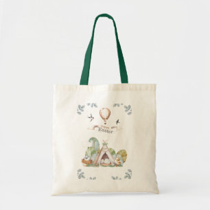 Bolso De Tela Dulce animal rústico de Woodland Feliz Pascua