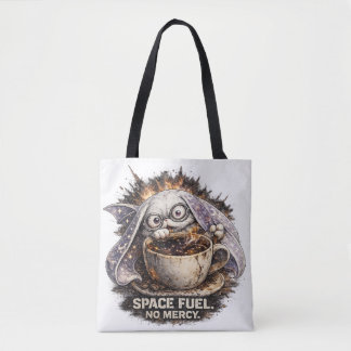 Bolso De Tela Dulce Conejo de Combustible Espacial Café Hallowee